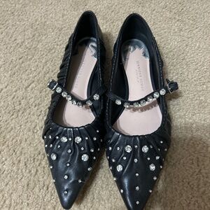 Antonio Melani black flats
